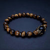 Antique charms Tiger eye stone